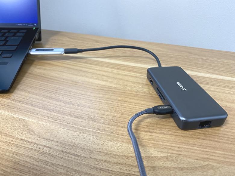 Anker PowerExpand+ 7-in-1 USB-C PD イーサネット ハブ】の充電性能レビュー