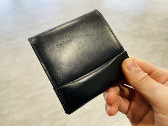 abrAsus 薄い財布 ブッテーロレザー エイジング 経年変化