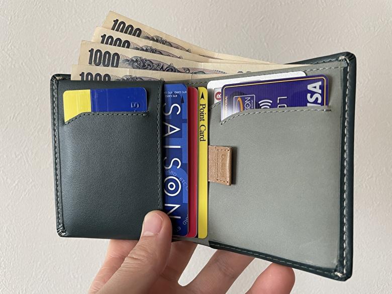 【鍵もOK】ベルロイ 新型Note Sleeve Walletをレビュー｜キャッシュレス化にぴったりの二つ折り財布 