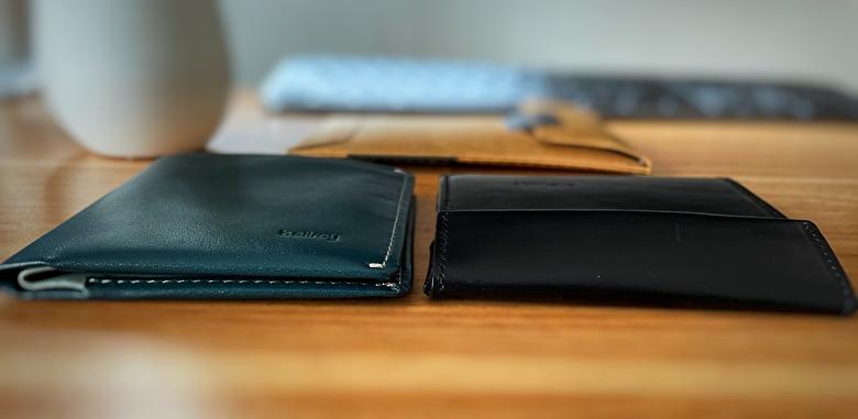Bellroy Note Sleeve と【abrAsus 薄い財布】を比較