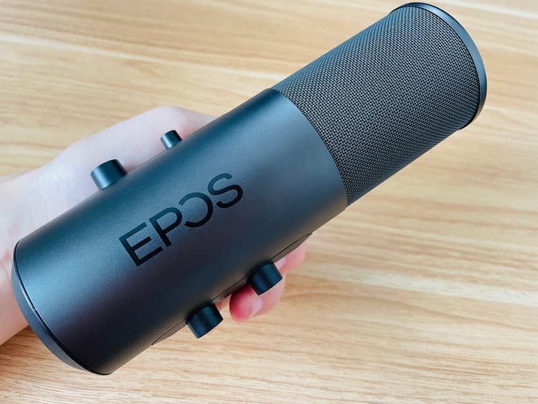【EPOS B20 レビュー】テレワークにも動画配信にも、クリアな音声を実現する多機能USBマイク