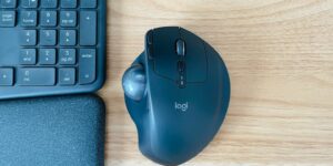 Logicool - Logicool ロジクール MX ERGO MXTB1s 手首が快適】ロジクール MX ERGO レビュー。ボタン割当でPC操作