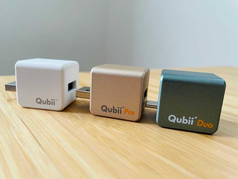 QubiiとQubii Pro,Qubii Duoの使い方｜バックアップできる,できないもの紹介