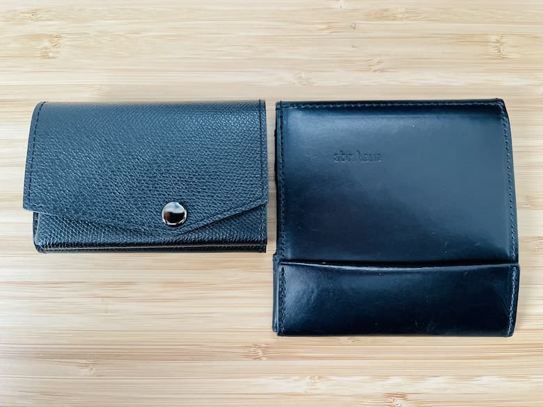 アブラサス 小さい財布と薄い財布を比較。どっちを選ぶか迷ったあなた 