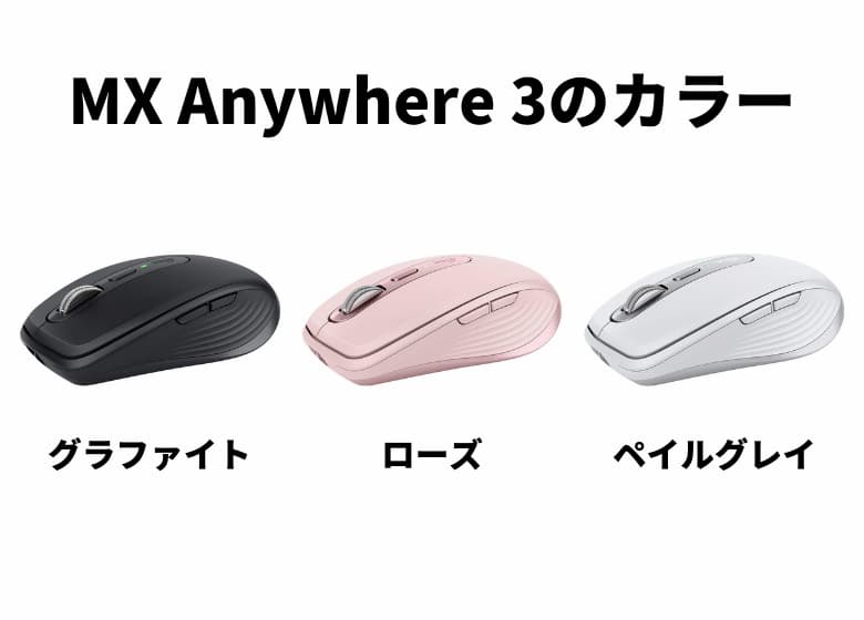 「MX Anywhere 3」と「MX Master 3」を比較。どっちを選ぶか迷ったあなたの参考に。