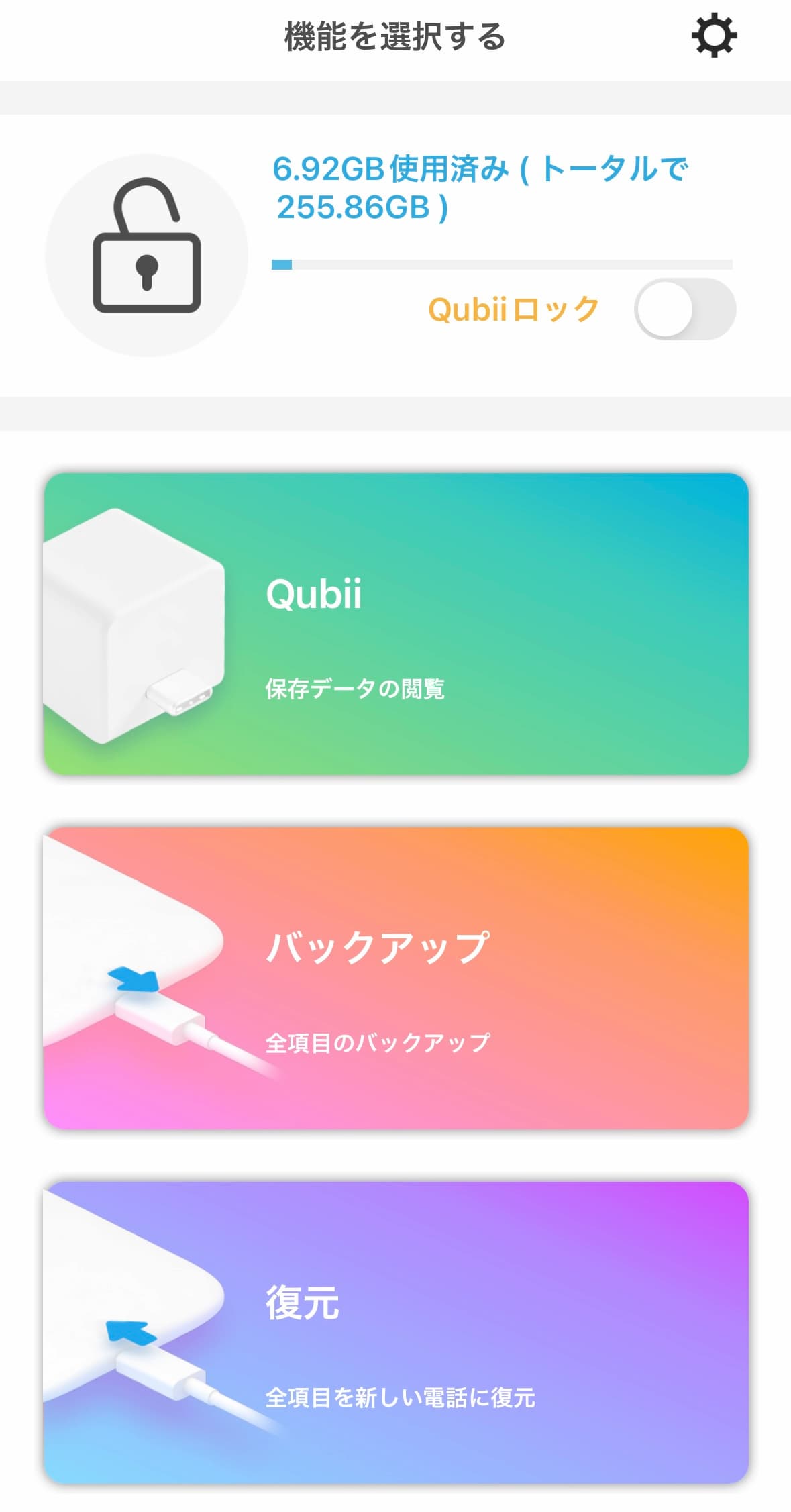 Qubii EX レビュー！Qubii Duoとの違いも比較。メモリ内蔵は即使えて便利！